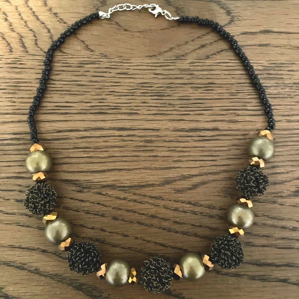 Beautiful brown necklace